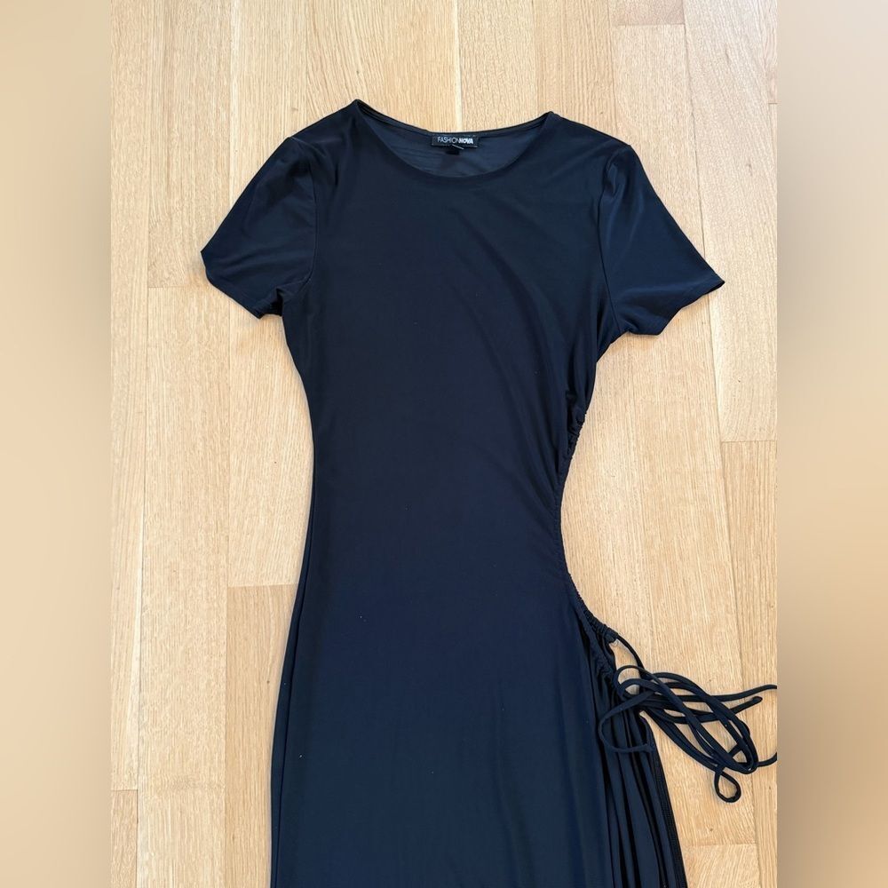 Fashion Nova Black Maxi Dress - Picture 2 of 7